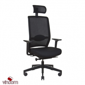 Купити Крісло офісне PROFIM VERIS NET 111 SFL BLACK P51PU у Києві з доставкою по Україні | vincom.com.ua