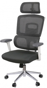 Купить Кресло офисное Аклас Арктик GTR 3D WT (LVB Grey OS Gray) в Киеве с доставкой по Украине | vincom.com.ua