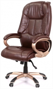 Купить Кресло офисное Аклас Монсан ANF (PU Dark brown) в Киеве с доставкой по Украине | vincom.com.ua