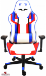 Кресло геймерское GT Racer X-2530 White/Blue/Red