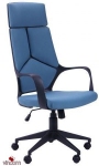 Крісло офісне AMF Urban HB чорний/синій (515406)