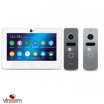 Комплект видеодомофона NeoLight Alpha new и NeoLight SOLO Silver