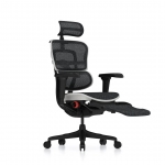 Крісло комп'ютерне Ergohuman Ultra X9 Gaming Legrest Aurora White
