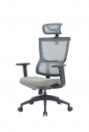Кресло офисное Officepro Elegant OC600-B-DG-DG Black/Dark Gray