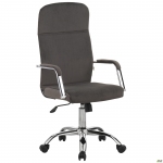 Кресло офисное AMF Gaspar серый велюр