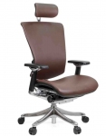 Кресло эргономичное Comfort Seating NEFIL Luxury Brown Leather