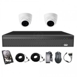 Комплект видеонаблюдения CoVi Security AHD-2D 5MP MasterKit + HDD500