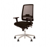 Кресло офисное Новый Стиль Absolute R NET BLACK ES AL70 RN