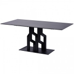 Стол обеденный Concepto ETNA LOFTY BLACK керамика 180*90