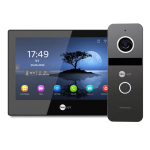 Комплект Neolight ALPHA Hybrid HD KIT B/Graphite: гибридный видеодомофон 8