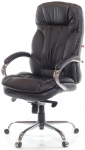 Кресло офисное Аклас Тироль CH MB (Кожа LC-A Black)