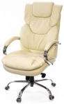 Крісло офісне Аклас Флорида CH MB (Шкіра LC-F Beige)
