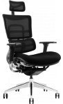 Кресло офисное GT RACER X-802 BLACK (W-21, B-41)