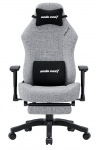Крісло геймерське Anda Seat Luna Pro L Fabric (AD18T-44-G-F) Gray