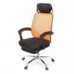 Кресло офисное Аклас Катран CH RL(L) черный/оранжевый