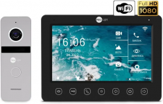 Комплект відеодомофону Neolight NeoKIT HD WF B/SilverP