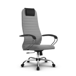 Кресло офисное Metta SU-BK-10 CH светло-серый/серый