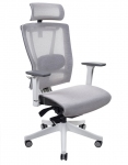 Крісло офісне ERGO CHAIR 2 Mesh White/Beige ергономічне
