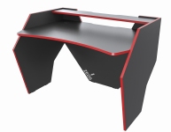 Стол компьютерный геймерский ZEUS GROM-2 черный/красный
