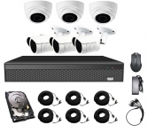 Комплект видеонаблюдения CoVi Security AHD-33WD KIT + HDD1000