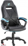 КРІСЛО ГЕЙМЕРСЬКЕ GT RACER X-2318 BLACK/LIGHT BLUE