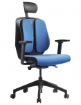Крісло офісне DUOREST ALPHA HDBA-S blue ортопедичне