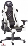 Кресло геймерское GT Racer X-2563-1LP BLACK/WHITE