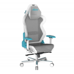 Кресло геймерское Dxracer Air PRO AIR-D7200-R1S-WQ.G-B3-NVF White/Cyan