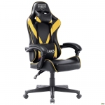 Кресло геймерское AMF VR Racer Dexter Djaks черный/желтый