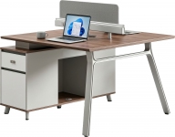Стіл офісний з тумбами OfficePro PG-M24A-2A-14