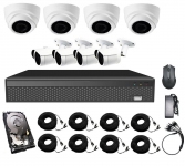 Комплект видеонаблюдения CoVi Security AHD-44WD KIT + HDD1000