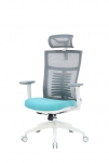Кресло офисное Officepro Balance OC550-W-DG-BL White/Dark Gray/Blue
