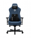 Кресло геймерское Anda Seat Kaiser 3E XL (AD23YC-XL-09-S-CF-S01) Dark Blue Fabric