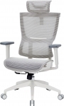 Кресло офисное Officepro Elegant OC660-W-DG-DG White/Dark Gray
