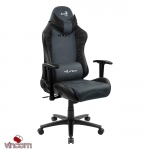 Кресло геймерское AEROCOOL KNIGHT Steel Blue