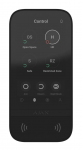 Беспроводная клавиатура с сенсорным экраном Ajax KeyPad TouchScreen Black