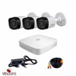 Комплект відеоспостереження Dahua HDCVI-3W KIT