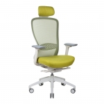 Крісло офісне KreslaLux IN-POINT (Light Grey M68002) Ергономічне