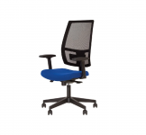 Кресло офисное Новый Стиль Melania Net R black ST PL70