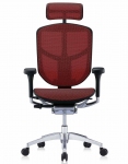 Крісло офісне Comfort Seating ENJOY Elite 2 (EJE2-AB-HAM-5D-L, СЕТКА T-168-B3 SCARLET)