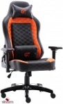 КРЕСЛО ГЕЙМЕРСКОЕ GT RACER X-2605-4D BLACK/ORANGE