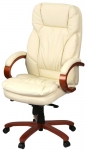 Кресло офисное Аклас Тироль EX GB-236WW (Кожа LC-F Beige)