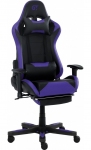 Крісло геймерське GT Racer X-2535-F BLACK/PURPLE