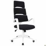 Кресло офисное AMF Spiral White черный