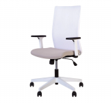 Офісне крісло Новий Стиль Air R Net White ES PL71