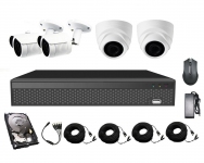 Комплект видеонаблюдения CoVi Security AHD-22WD KIT + HDD500