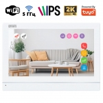 Видеодомофон 7 дюймов с Wi-Fi SEVEN DP-7576-W2K white