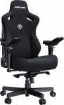 Кресло геймерское Anda Seat Kaiser 3 Pro Size XL Black Fabric