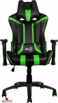 Крісло AeroCool AC120BG Gaming Chair Black-Green