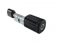 Розумний дверний біометричний замок SEVEN LOCK SL-7774BF black (35-90 мм)